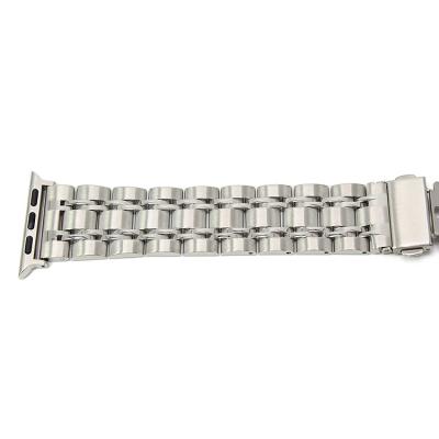 China Stainless Steel For Apple Watch 7 Se 6 5 4 3 2 1 Watch Band Stainless Steel for sale