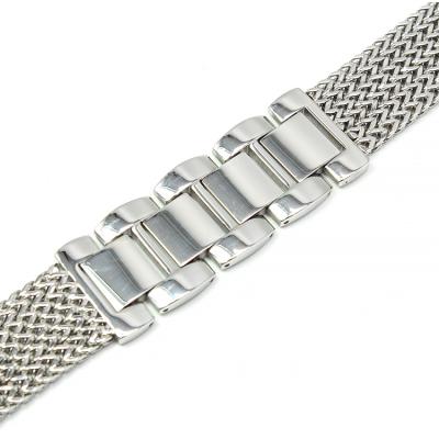 China Stainless Steel Watch Band Stainless Steel For Apple Watch 7 SE 6 5 4 3 2 1 Net Chain for sale