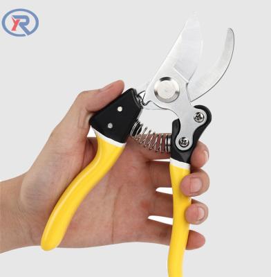 China Professional Anti-skid Handle Hand Garden Tools Bypass Model Shears Fruit Picking Bypass Shears for sale