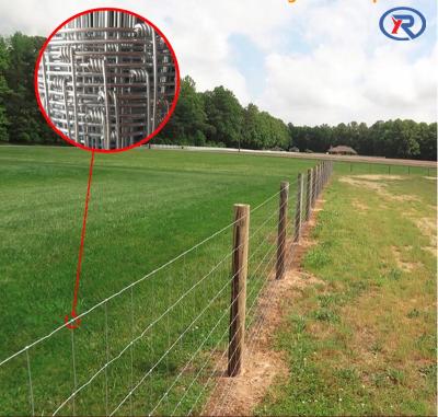 China Plain Weave Galvanized Woven Farm Iron Fencing Grassland Cattle Fencing for sale