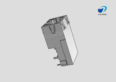 China RJ45 Connectors, RJ45, Single Port, Port Matrix Configuration 1 x 1, RJ Type Jacks & Plugs for sale