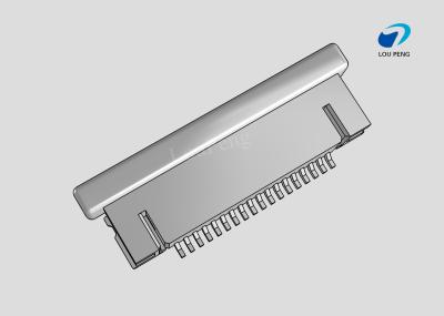 China FPC Connectors, Flex-to-Board, 18 Position, 0.5mm Pitch, Zero Insertion Force (ZIF), Right Angle, SMT for sale