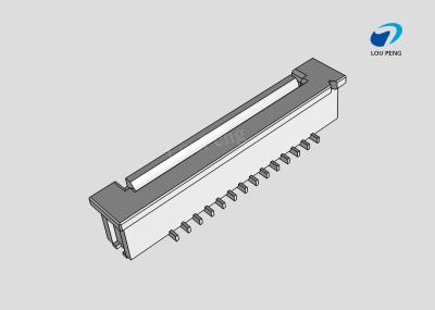 China FPC Connectors, Flex-to-Board, 28 Position, 0.5mm Pitch, Zero Insertion Force (ZIF), Vertical, Surface Mount for sale