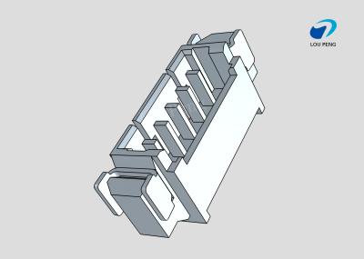 China PCB Mount Header, Wire-to-Board, 5 Position, 1.25mm Pitch, Tin, Natural Housing Color, Shrouded / Solid, SMD for sale