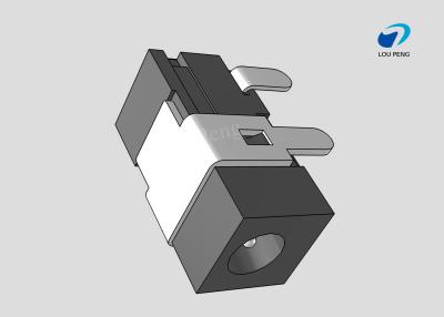 China DC Jack Connectors, Cable-to-Board, 5 Position, Jack, 25VDC Operating Voltage, Right Angle, Printed Circuit Board, DIP for sale