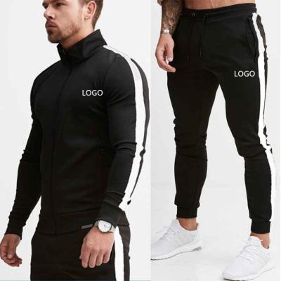 China Breathable J. R.T Exquisite Workmanship Anti-Static Zipper Quick Dry Jogging Long Sleeve High Quality Two Piece Mens Tracksuit Sets for sale