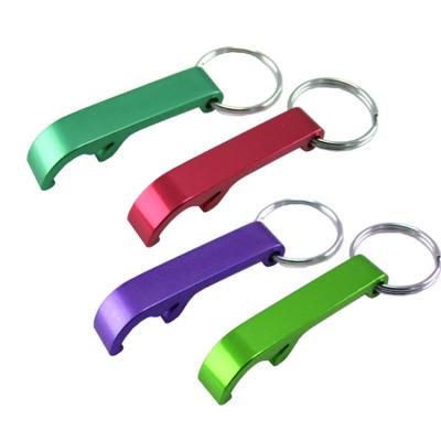 China China Factory Direct Sales Convenient Wholesale House Shaped Bottle Opener Silver Key Chain for sale