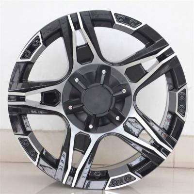 China Flrocky New Design Aluminum 16*8.0 Inch Wheels 5/6X114.3~139.7 All Terrain Pick Up And Truck Wheel Rim for sale