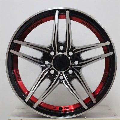 China Flrocky aluminum 2022 new wheels 15*7.0 8/10*100/114.3 rims hot sale aftermarket wheel for sale