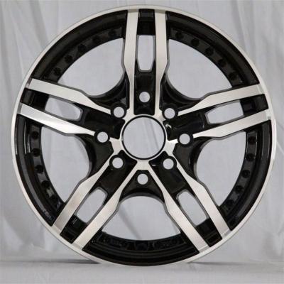 China Flrocky Aluminum Ready To Ship 13*5.5 14*6.0 15*6.5 Inch Alloy Wheels Aftermarket Wheels for sale