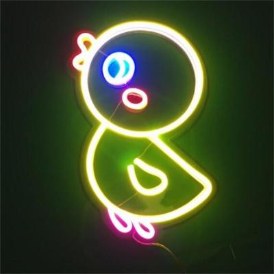 China Residential Hot Sale Factory Price Product Customized Color Shape Bear Duck Deer Neon Light Beautiful Than Beautiful Customs Lead Pet Neon Sign for sale