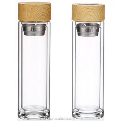 China Viable Custom Logo Printing Wholesale Voss Glass Water Bottle With Silicone Sleeves Bpa Free for sale