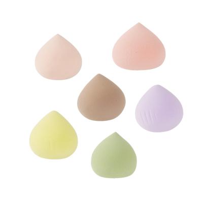 China Non-Latex Sponge Beauty Cosmetics Peach Egg Blender Makeup Tools Hydrophilic Sponge With Soft PVC Box Makeup Sponge Boxes Makeup Packaging Sponge for sale