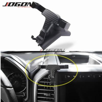 China Mobile Accessories Dash Cell Phone Holder Mobile Phone Holder Mount Bracket For Ford F-150 F150 Raptor Pickup 2017-2021 for sale