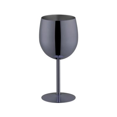 China Amazon Red Tumbler Success 350ml Black Tumbler Double Wall Stem Wine Metal Goblets Eco-friendly Stainless Steel Vacuum Glass for sale