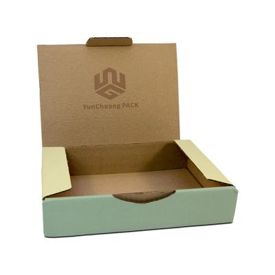 China Recycled Materials Clothing Paper Package Box Kraft Paper Airplane Customizable Box for sale