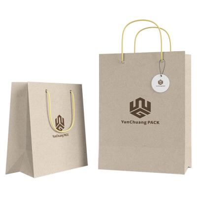 China Newest Design Recyclable White Cardboard Box Bread Paper Bag Kraft Paper Bag With Handle for sale