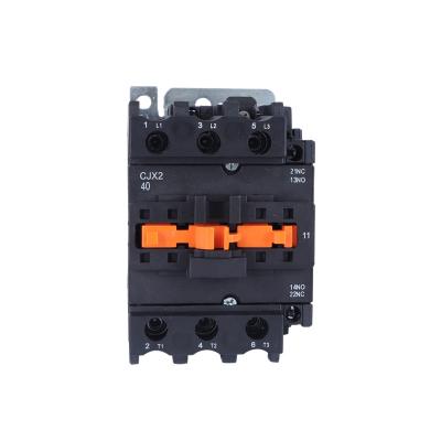 China CJX2-40 65 80 95 ac3 ac4 magnetic contactor coil AC contactor 220v 380v 440v ORANGE color CJX2-65 for sale