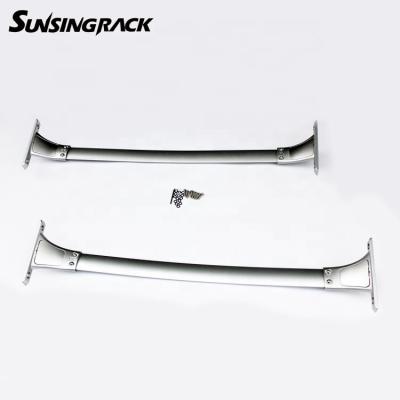 China Silver Aluminum Brackets Aluminum Bars for Nissan Rogue 2014 Roof Rack Cross Bars OEM for sale