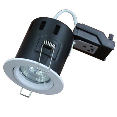 China EUROPEAN GU10 Fixed and Rated Tilt Light LED Recessed Downlight Ceiling Twist Lock Spot Lights for sale