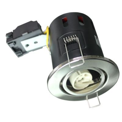 China EUROPEAN Light LED GU10 Recessed Rated Ceiling Spot Lights Fixed Or Tilting Downlights for sale