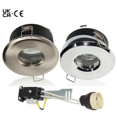 China EUROPEAN SOFFIT LIGHTS IP65 DOWNLIGHTS BATHROOM GU10 LED LIGHTS OR HALOGEN BATHROOM DOWNLIGHTS for sale