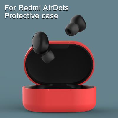 China For Redmi Airdors 2 8 Color Full Wireless Earphone Protective Case For Xiaomi Redmi Airdots Youth Version Silicone Case for sale