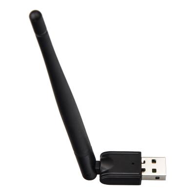 China Ralink RT5370 USB Desktop/Notebook 2.4GHz 150Mbps Wireless Adapter with 2dBi Antenna for sale