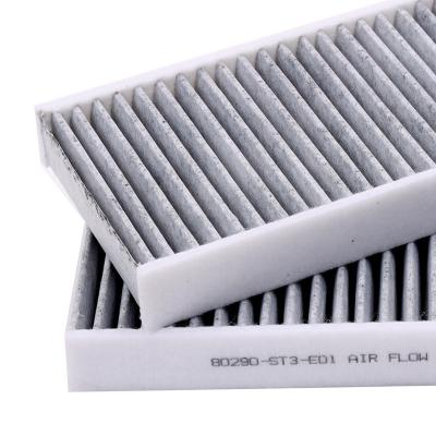 China Auto Engine Wholesale Custom Cabin air filter Air Conditioner for Japanese Car 80291-ST3-E01 80291-ST3-505 80291-ST3-515 for sale