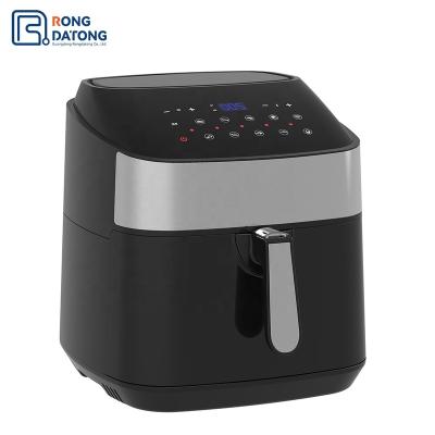 China Hotel ETL Certificated Home Kitchen Accessories Use 5.5L Digital Electric Deep Fryers Air Fryer for sale