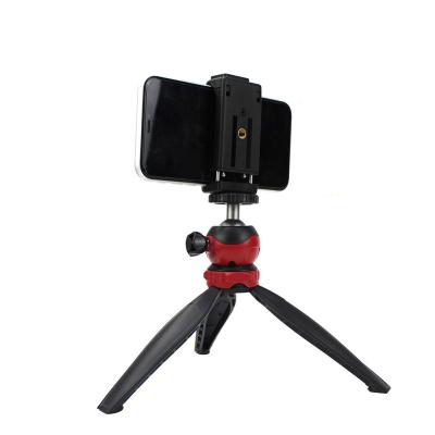 China 360 Rotation PORTABLE DSLR Camera Tripod for Smartphone Monopod Tripod Projector Mount Portable Professional Desk Table Mini Tripod Stand Ring Light for sale