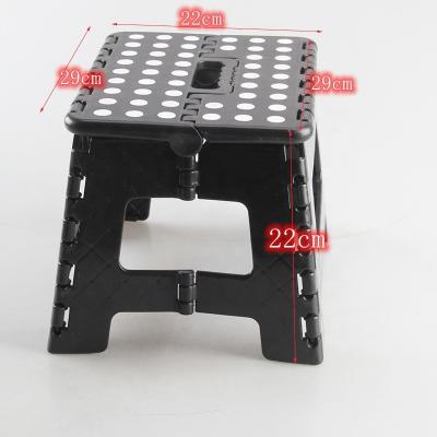 China Foldable White Black Portable Plastic Travel Step Stool Foldable Home Outdoor Camping for sale