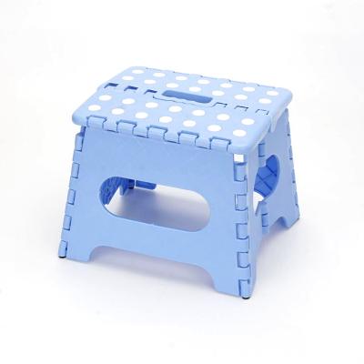 China 7 Inch Foldable Plastic Foldable Children Outdoor PP Material Kids High Seat Folding Step Stool for sale