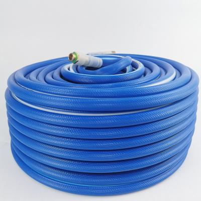 China Soft agriculture irrigation pvc spray air hoses 3 layers 5 layers water hose with connector for sale