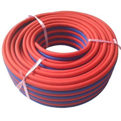 China Factory Pvc Twin Line Welding Straight Pipe Industrial Hose Pipe Strong Pipe for sale