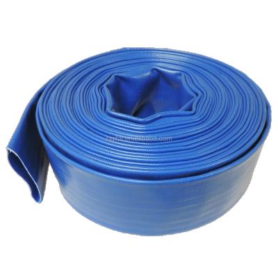 China Flexible Irrigation Corrosion Resistance Agriculture Irrigation PVC Layflat Water Hose for sale