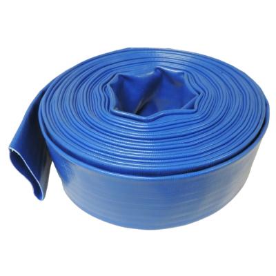 China Industry customized agricultural irrigation flexible layflat water hose customized high pressure pvc 6 inch lay flat hose for sale