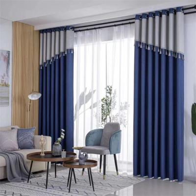 China Holland Curtain Velvet Fabric 100%Polyester Blackout Curtain Fabrics Breathable High Quality Knitting Turkey For Window for sale