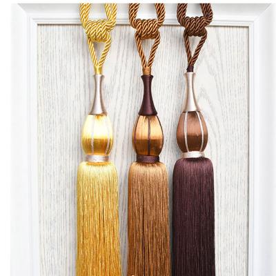 China Free Sample Popular Creative Accessories Cheap Tassels Curtain Tapes Tieback Buckle for sale