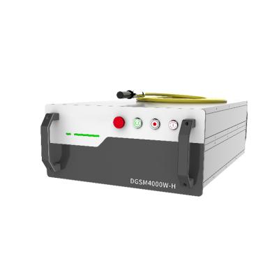 China Water Cooled Industrial Singlemode Tooling 4000W Singlemode Continuous Fiber Laser for sale