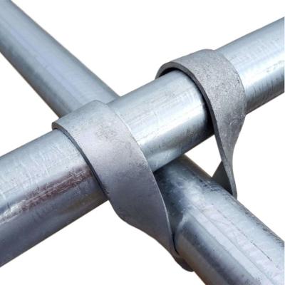 China Film Greenhouse Hot Dip Galvanized Round Steel Pipe For Film Greenhouse Steel Structure for sale