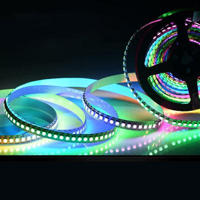 China LANDSCAPE led strip light up waterproof 5M 10m 20M RGB 5V lux led Para home strip smart rgbic led light bar for sale