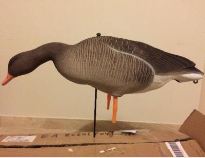 China Wholesale wild plastic folding greylag goose decoy for hunting for sale