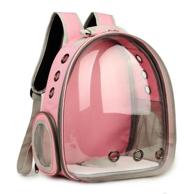 China Small Sustainable Waterproof Breathable Pet Carrier Cat And Dog Travel Backpack for sale