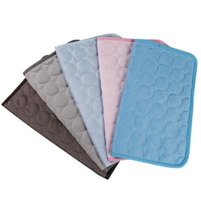 China Summer Stocked Mat For Dogs Cat Blanket Sofa Breathable Pet Dog Bed Protective Washable For Pet Summer Dog Soft Mat for sale