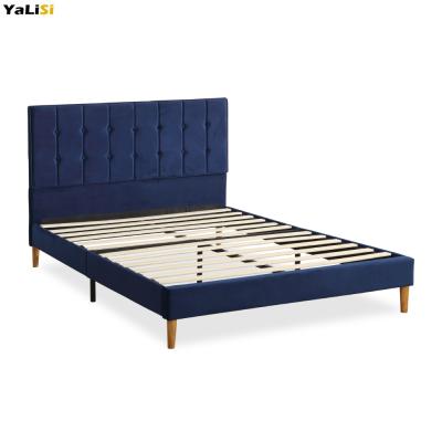 China Modern Upholstered Queen Size Bed 60