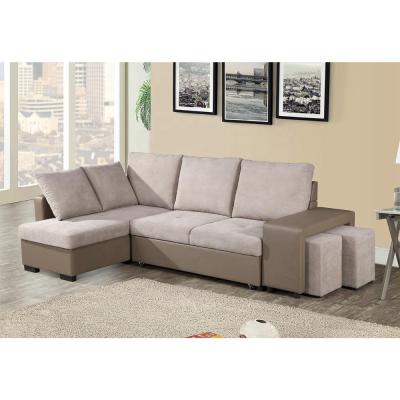 China (Height)Adjustable Fabric Sofa Bed With Storage Corner Sofa Bed Living Room Sofa With Bed for sale