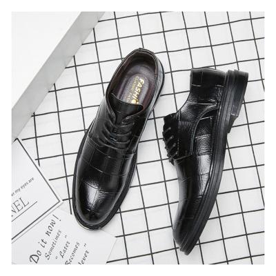 China Other Fashionable Mens Leather Business Formal Black Shoes Mix And Match PU for sale