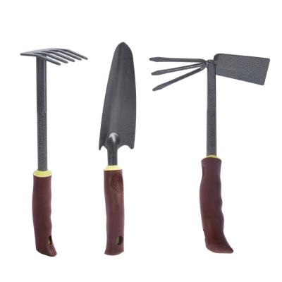 China Garden/Farm/Home Winslow and Ross Household Tool Kit Three-Piece Handle Garden Tool 3 Piece Set Mini Garden Tools for sale