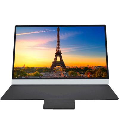 China Touch Screen 15.6 Inch 4K LCD Large Screen Monitor 3840 x 2160 High Definition Monitor for Work for sale